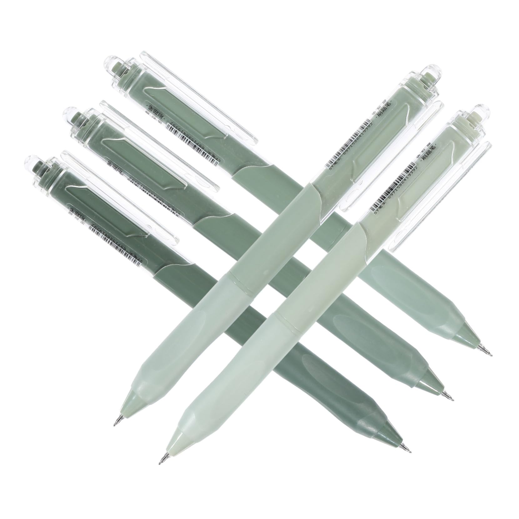 Housoutil 5 Set Gel Portatile Per Scrittura Elegante E Design Compatto Per Scuola Ufficio E Casa 5 Pezzi*5