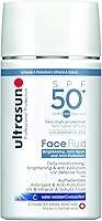 ultrasun AntiPollution Face Fluid SPF50+, white, 40 millilitre
