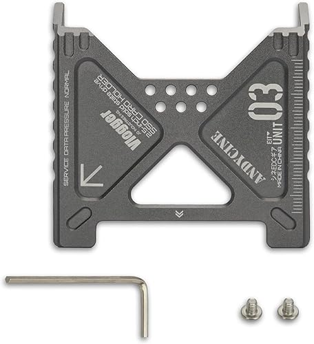 Caqerd Lunchbox III Magnalium Case SATA SSD Enclosure Case in Magnalium for Atomos Ninja V, V+, Ninja Flame, Ninja Inferno Shogun Inferno Monitors,