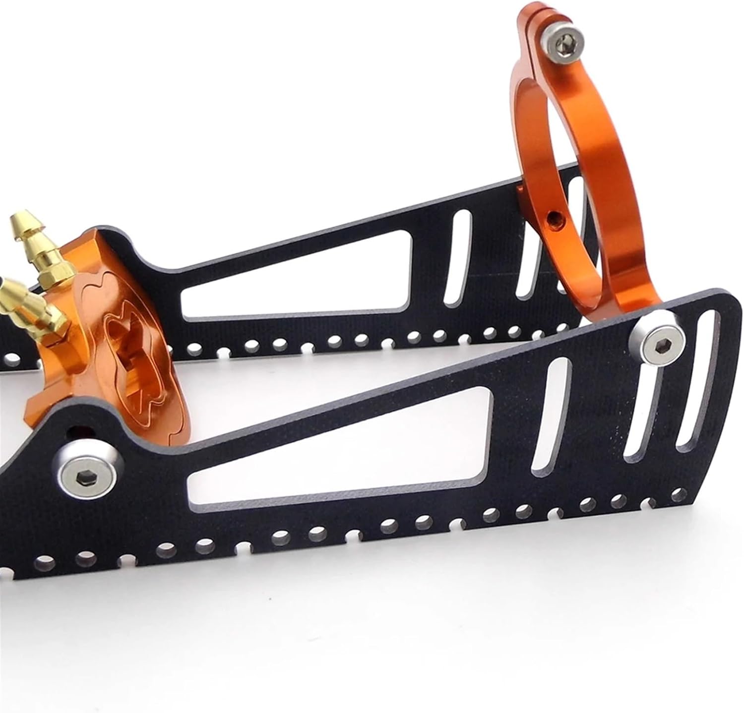 Rc Boat Brussless Motor Mount with Water Cooling Holder for 36mm 40mm Series Brushless Motor 3660 4060 Speedboat Catamaran(B40 Glass Fiber)