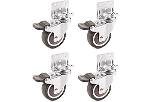 Skelang 4 Pack Caster Wheels for 2x4 Legs