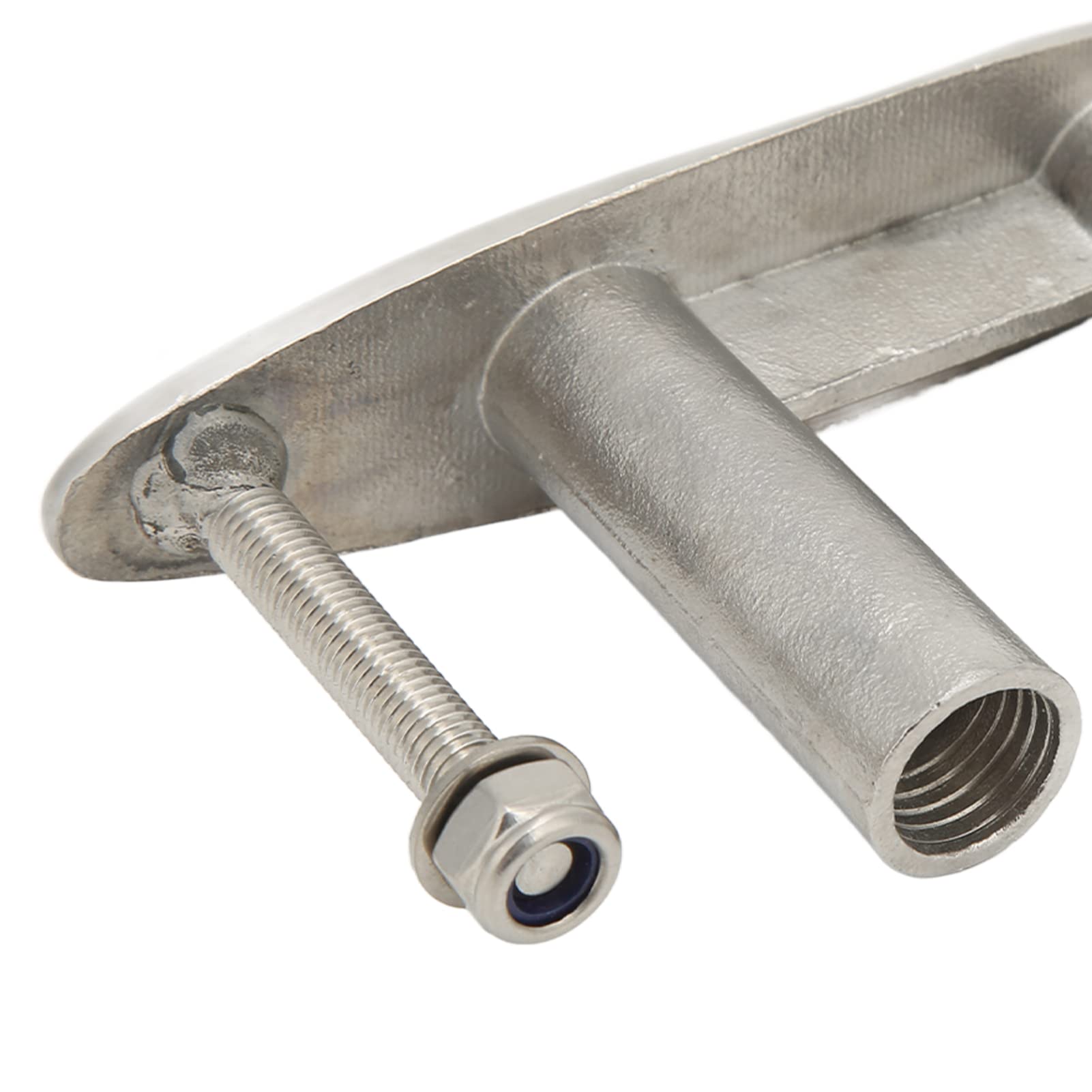 KIMISS Dock Bitta, 6in Pull Up Barca Bitta In Acciaio Inox 316 Heavy Duty Marine Dock Bitta con Controdadi per Yacht