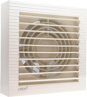 Cata Extractor B-15 Matic Con Apertura y Cierre Automático Nivel Sonoro mínimo de 43 db Potencia 28W Color Blanco