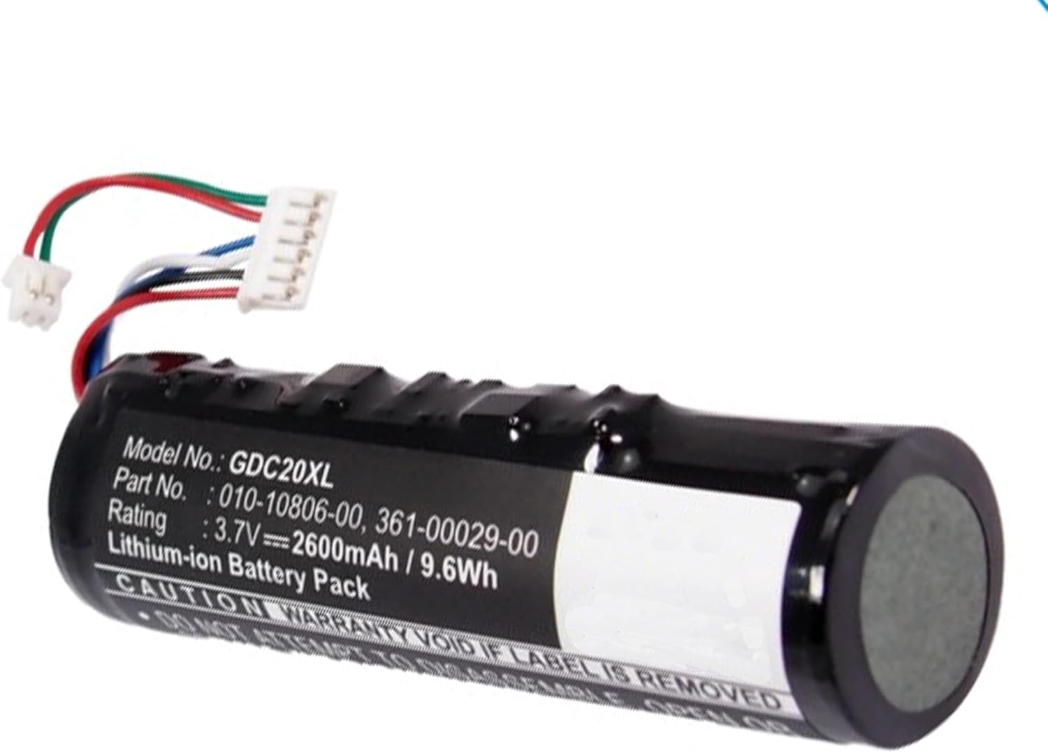VI VINTRONS 361-00029-00 Battery Replacement for Garmin DC20, DC30, DC40, Astro System DC20,