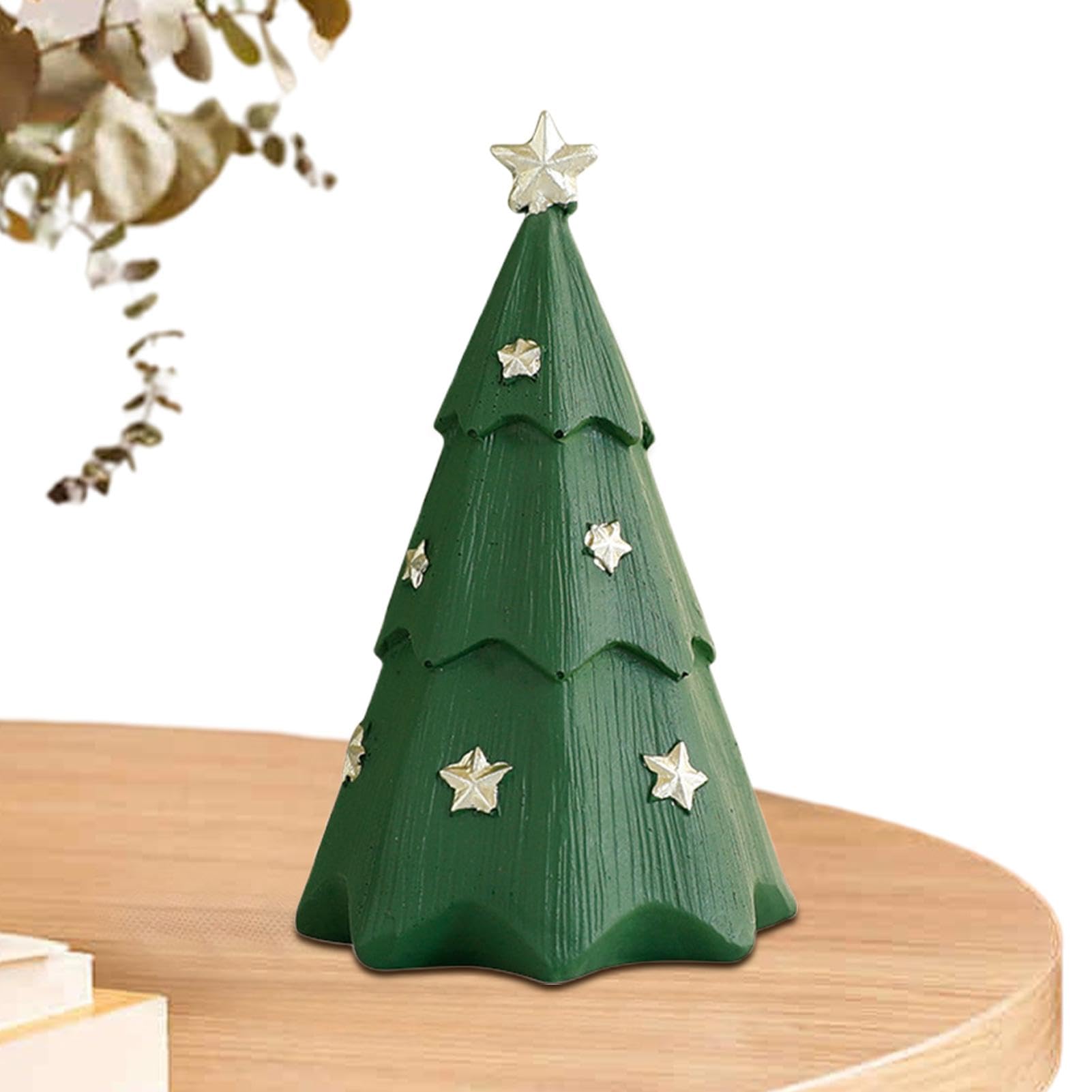 Amazon.co.jp: Nuhyvjl ミニチュア クリスマス ツリー、卓上クリスマス