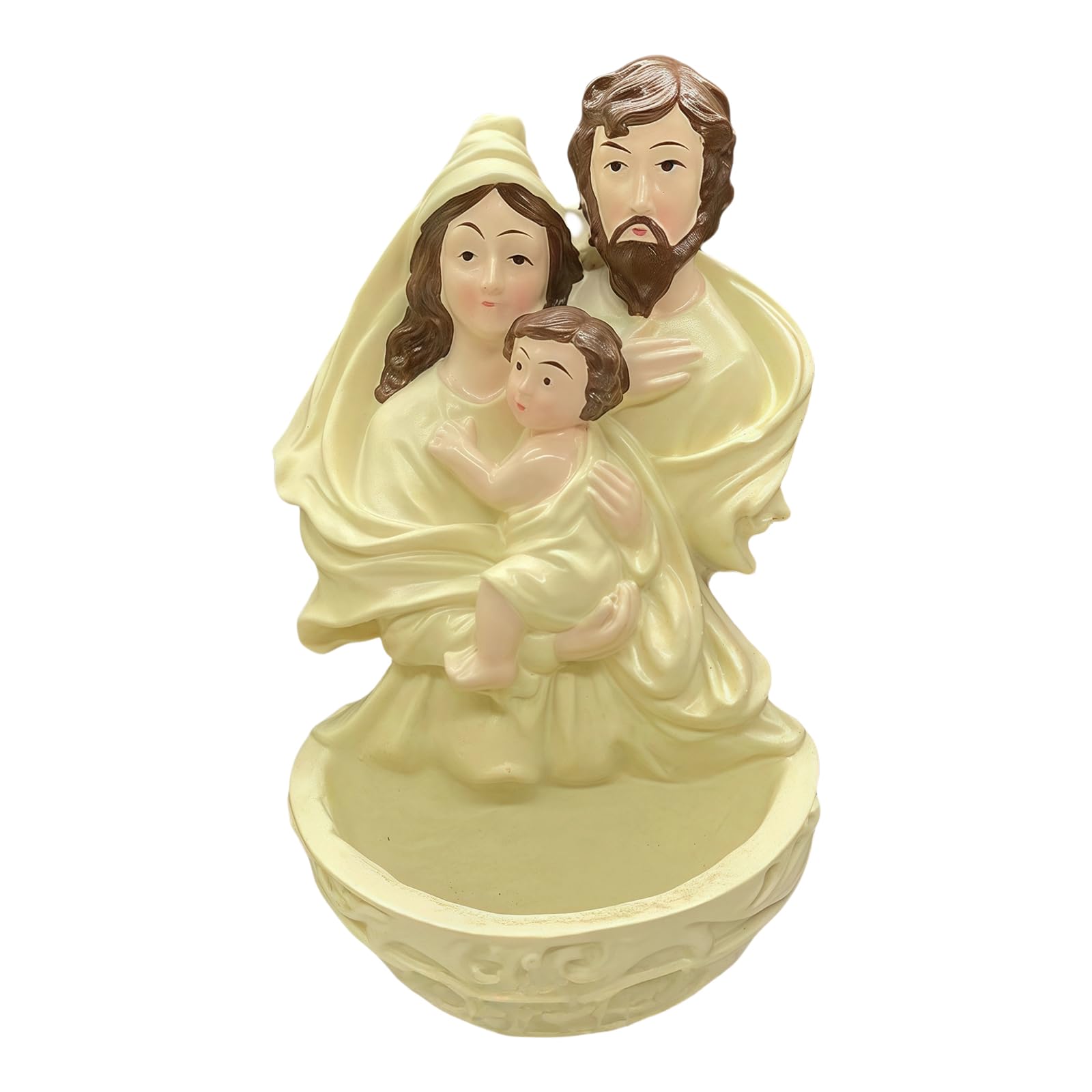 HDOYTXXM Christmas Nativity Decorative Figurine Resin Holy Family Statues Sculptures Wall Decors Religious Home Modern Decors Religious Gift