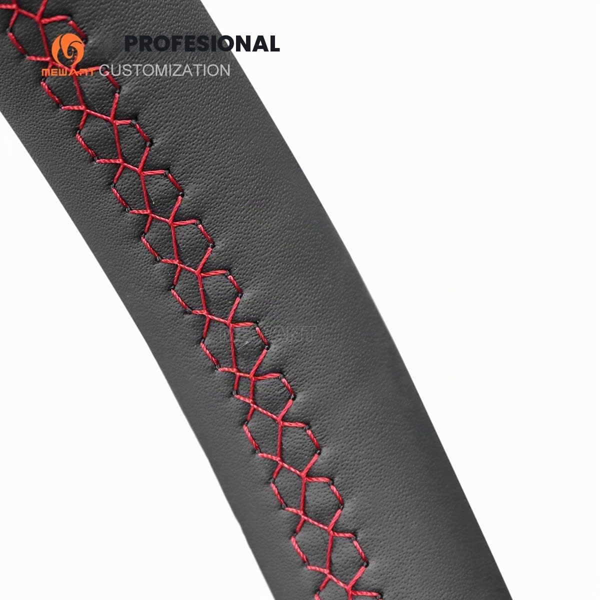 MEWANT Funda de Volante a Medida para Coser Volante de Coche de | volante de coche de / Opel Astra (H) 2004-2009 Signum 2004-2008 Vectra (C) 2005-2009 Accesorios / volante Cuero de Microfibra