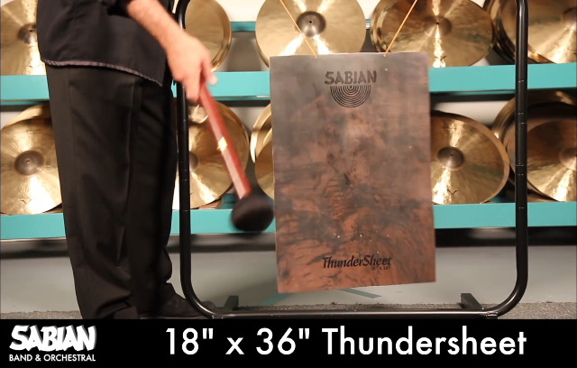 Amazon.com: Sabian Thundersheet 18