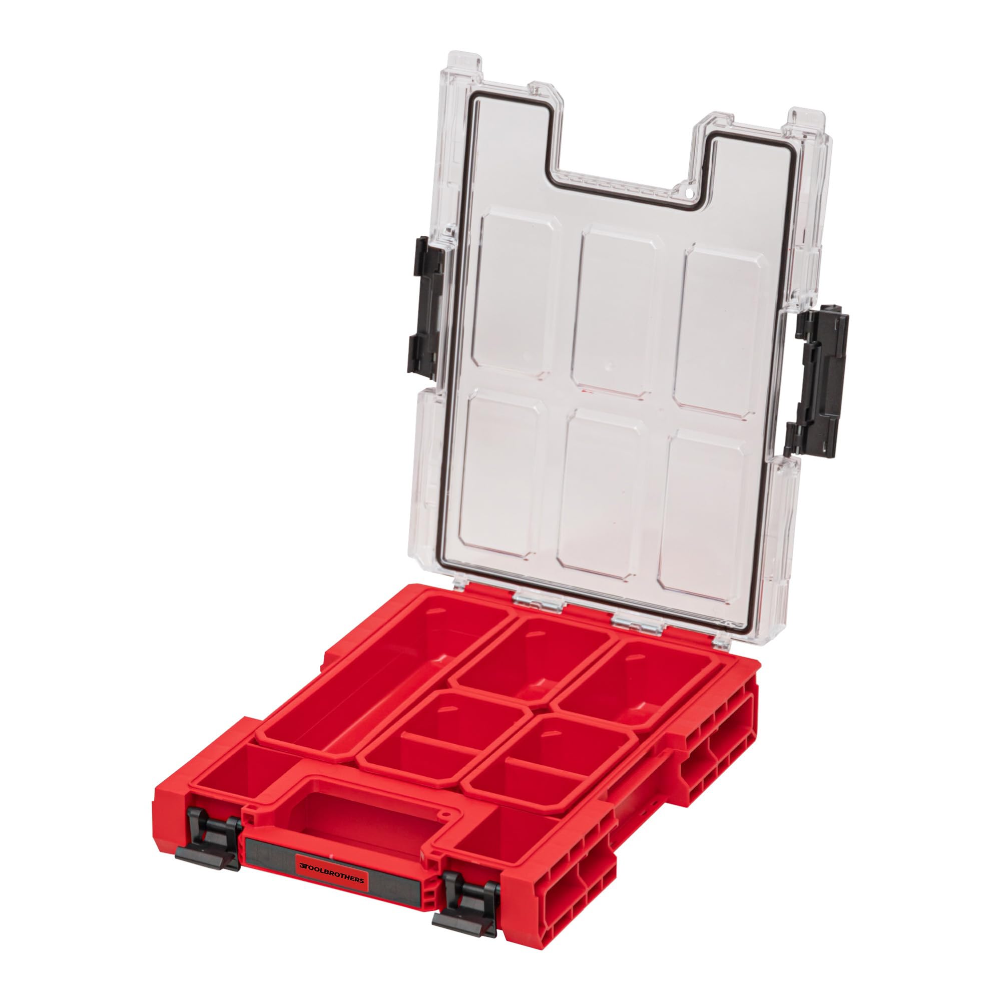Toolbrothers RHINO ONE organizer M RED ULTRA HD organizer 365 x 265 x 77 mm 2,5 l można układać w stos, IP66