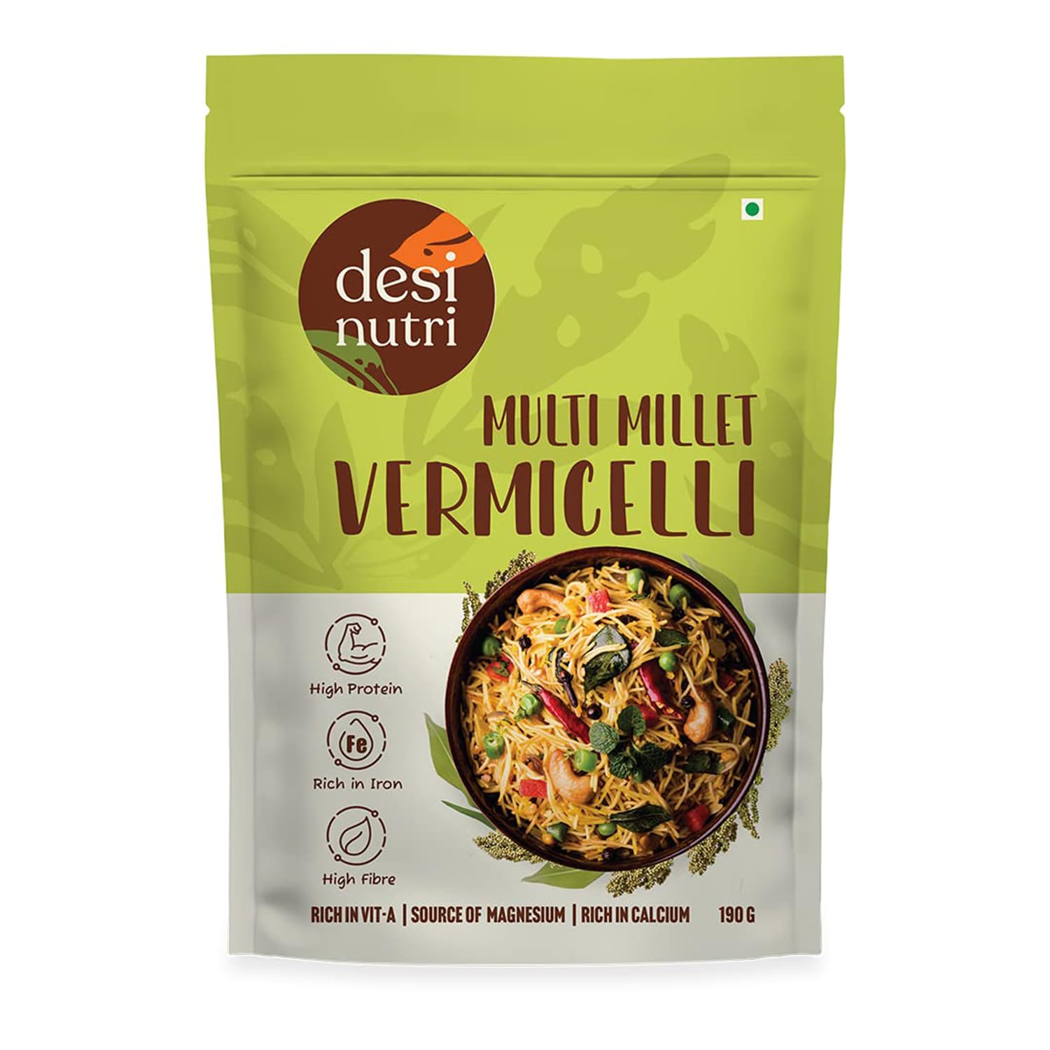 Desi Nutri Multi Millet Vermicelli | Ready to Eat Vermicelli | Millet Vermicelli | Millet Vermicelli - 190 gms | Rich in Iron & Protein (B0BVB3ZH1P) Amazon Price History, Amazon Price Tracker