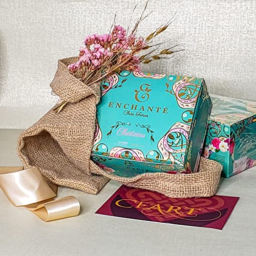 Cesta de presente Eco Bag Chás finos Enchanté