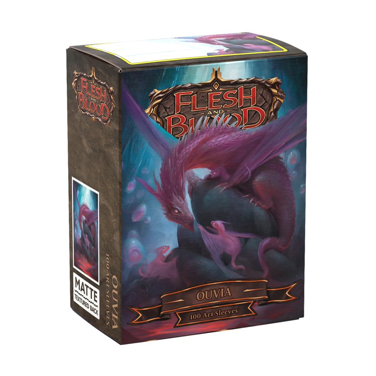 Amazon.com: Dragon Shield | Flesh & Blood Art Sleeves | 100 CT