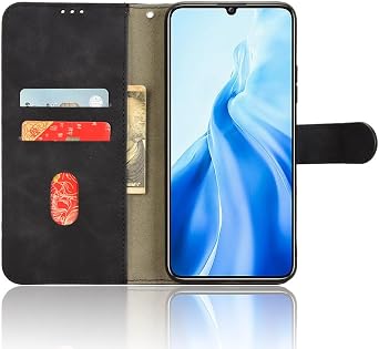 for BLU G64L Case Compatible for BLU G64L Phone Case Cover Leather Wallet Shockproof Flip Folio Card Slots Kickstand Magnetic Closure -Black