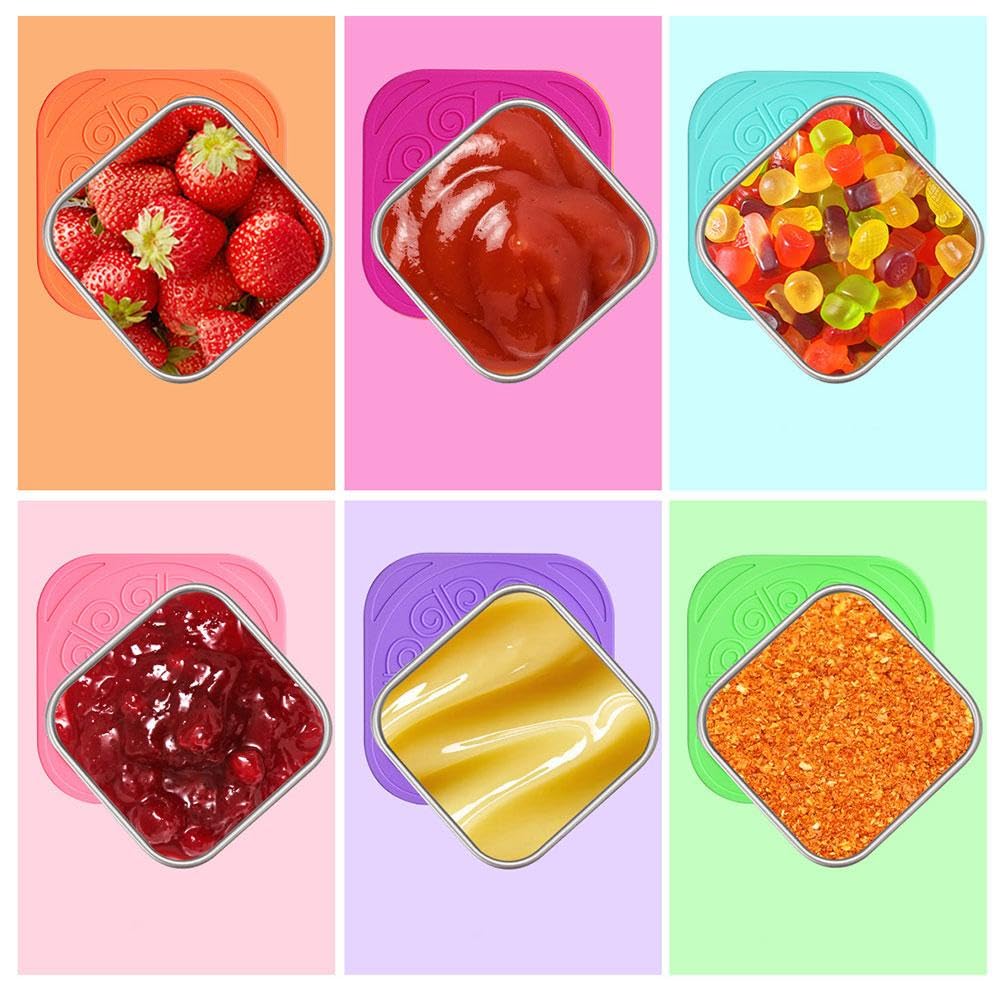 5 Stück Frischhaltedosen (60 Ml) – Auslaufsicher, Luftdicht, Perfekt Für Saucen, Snacks & Reise