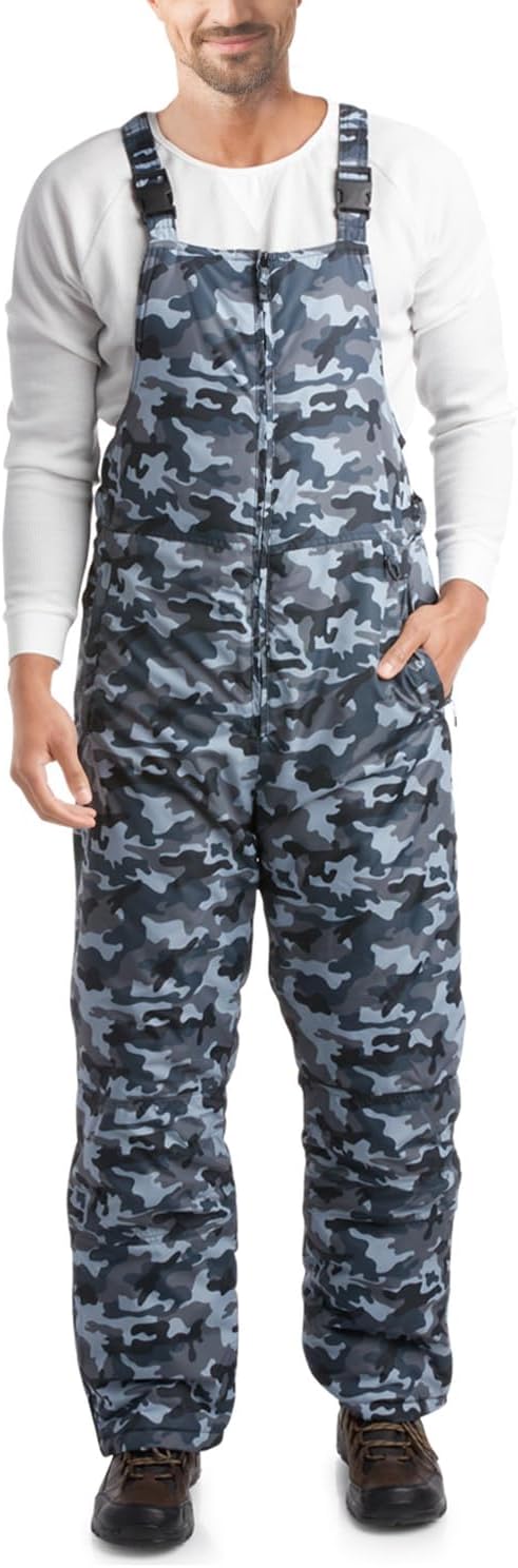 Men's Snow Bib – Insulated Waterproof Snow Pants Burkina Faso Ubuy