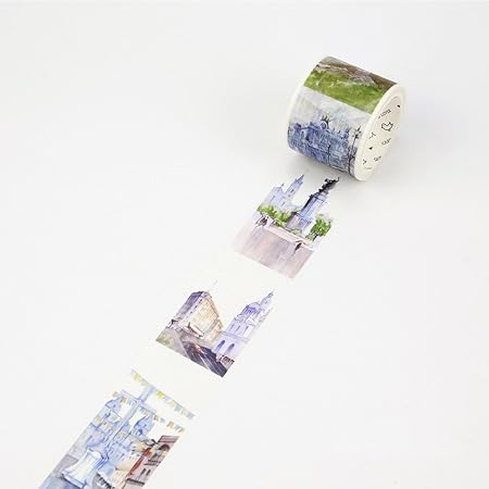 Amazon 世界旅行 マスキングテープ ブラジル おしゃれ かわいい 海外 マステ アジア 中東 南米 オリエンタル マスキングテープ 文房具 オフィス用品