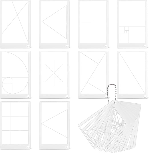 Golden Ratio, Fibonacci & Rule Of Thirds Composition Tool Credit Card - View #4