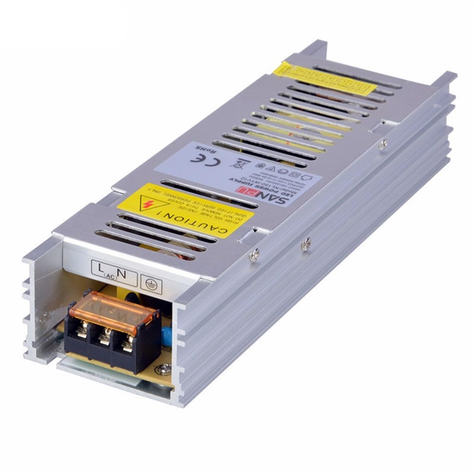 Amazon.com: Ultra Thin 12V 150W Power Supply, 12 Volt 12.5A Switching Power Supply, 110V AC to 12V DC Converter, LED Driver Industrial Transformer for LED Strip Light, Computer Project, AC 100V-250V Universal : 150W 12V 12A Switching Power Supply Driver 220V 230V AC-DC Lightin