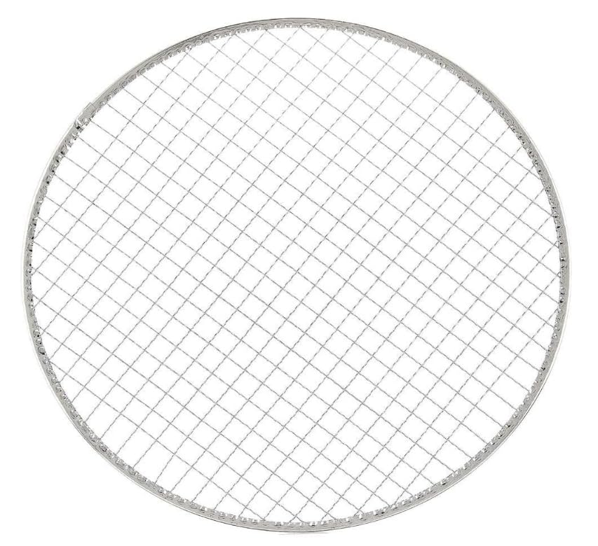 Amazon.co.jp: 使い捨て焼き網 丸網 平型 28cm (50枚入り/100枚入り