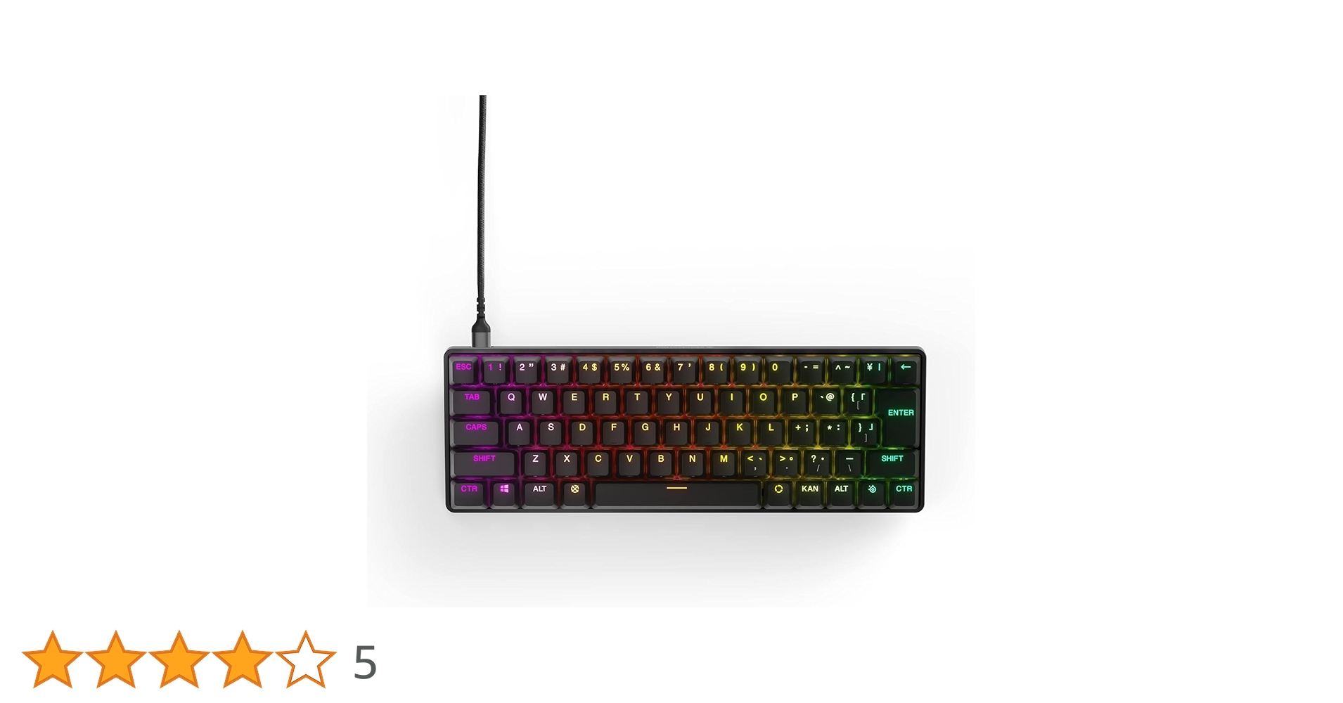 SteelSeries Apex Pro Mini有線モデル 日本語配列 steelseries APEX PRO MINI 日本語配列 キーキャップ清掃済