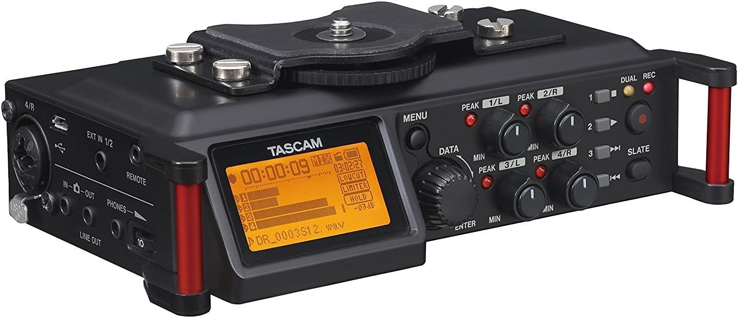 DR-70D 4-Channel DSLR Audio Recorder