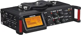 Gravador de Áudio para Cineastas DR-70D, TEAC