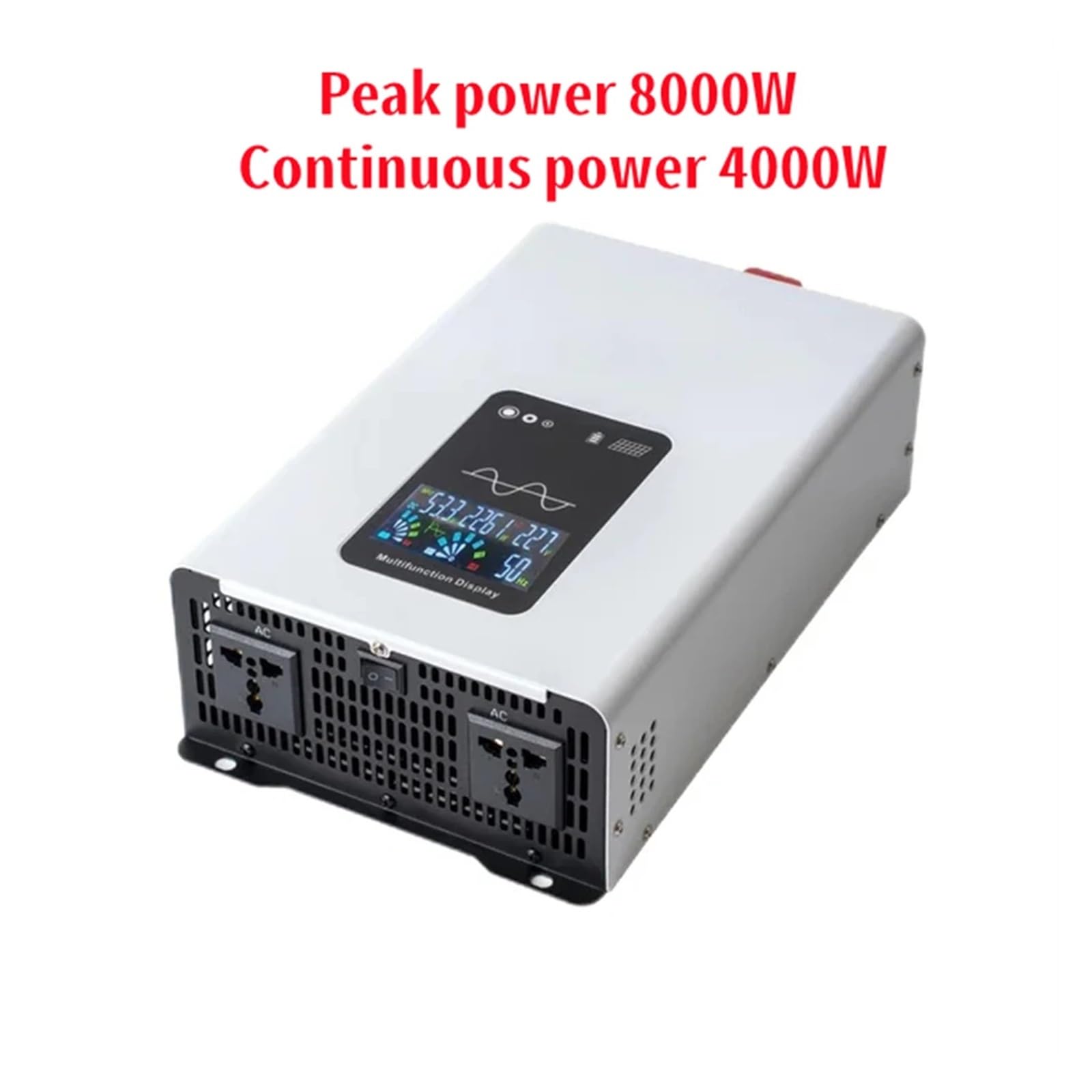Falownik sinusoidalny DC 12 V 24 V 220 V 8000 W 10000 W 12000 W przenośny samochodowy falownik solarny konwertery napięcia uniwersalny transformator (12000W, 96V_220V (50HZ))