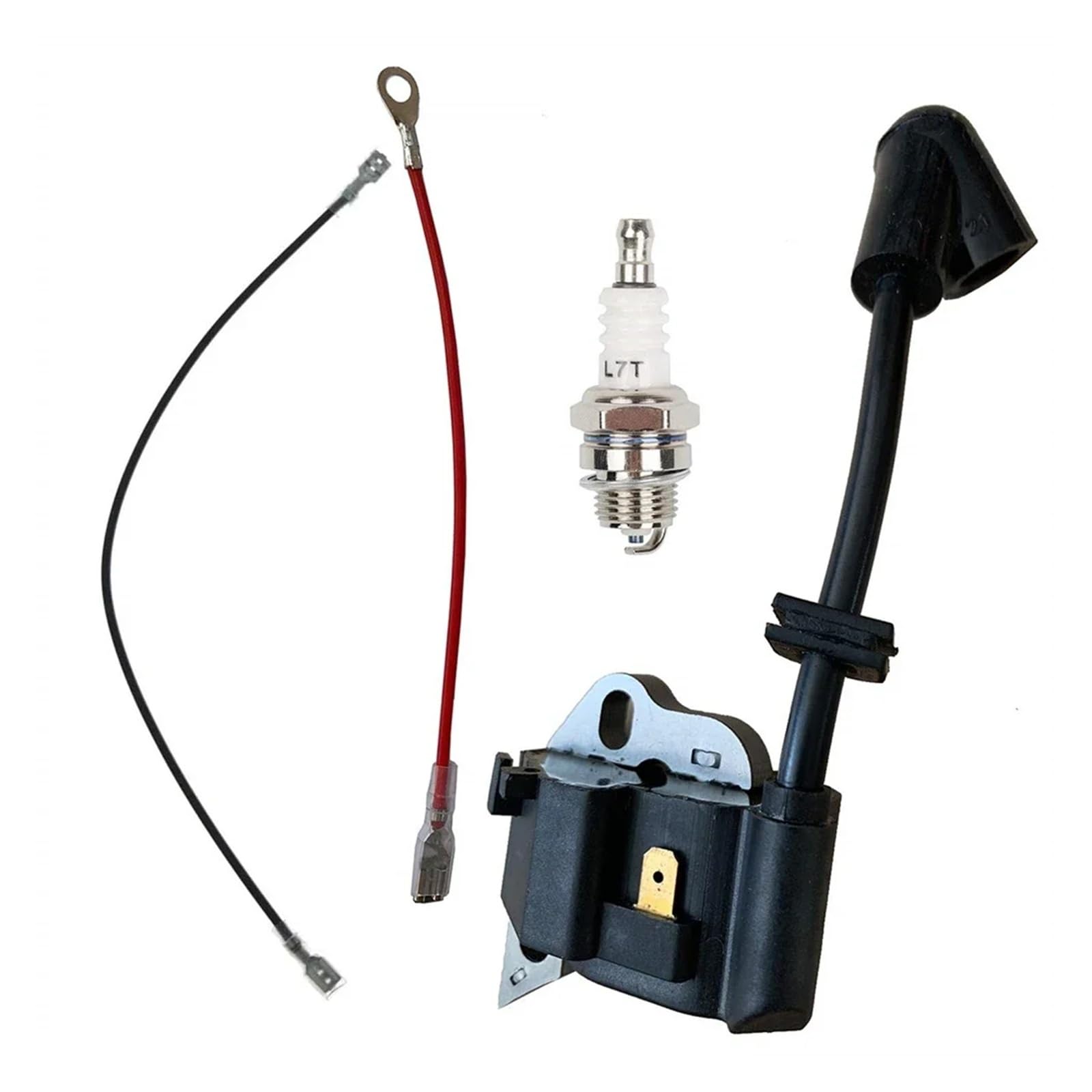 KHYTY3 Ignition Coil Kit Ftis for Sthil MS180 MS170 018 017 MS 180 170 Chainsaw(Set)