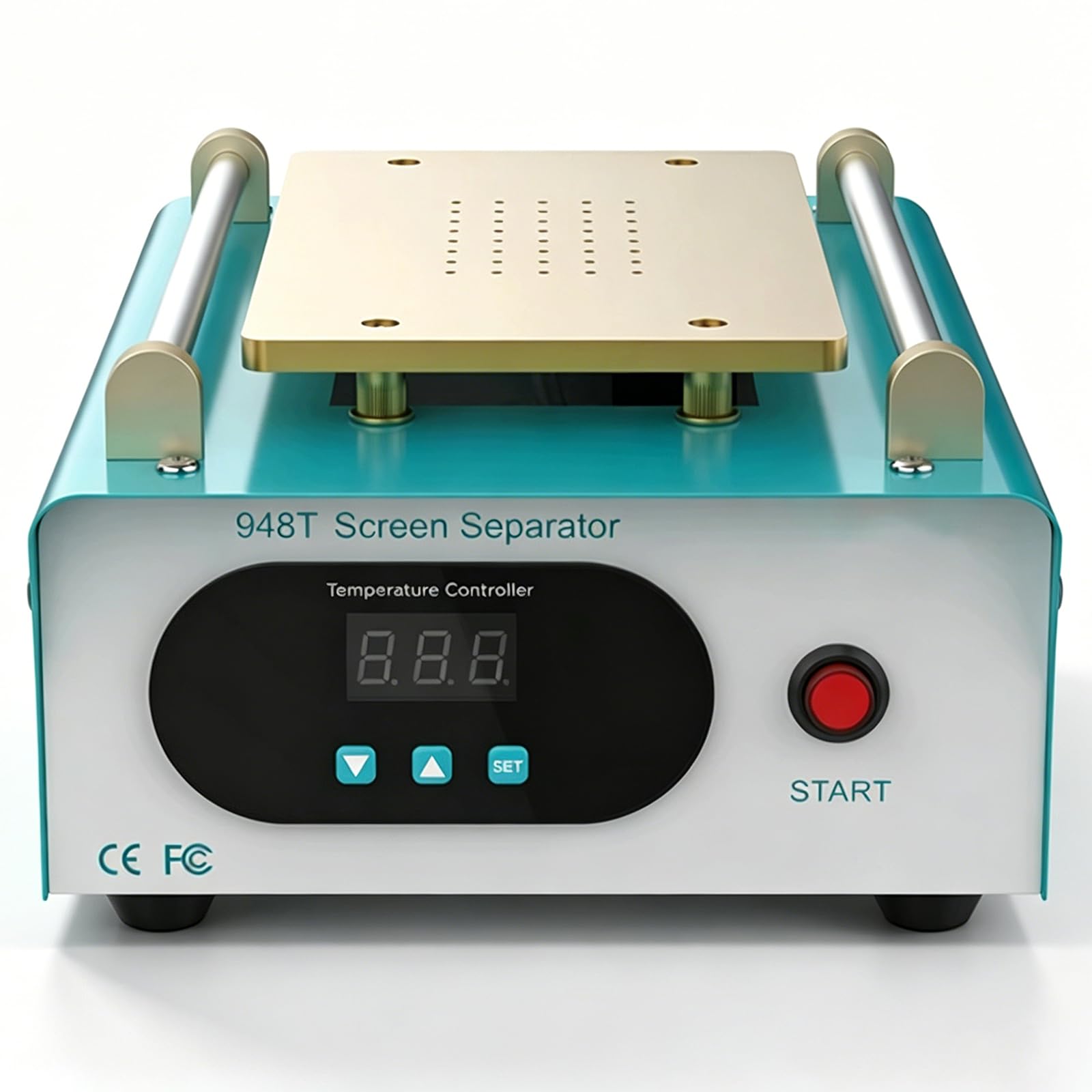 Placa calefactora para reparación de teléfono móvil, separador de pantalla LCD, 400 W, separador de pantalla LCD, placa calefactora, separador de pantalla, separador de pantalla caliente, plataforma
