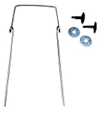 Stainless Steel 2x3 Stak'm Gutter Downspout Extension Stake | Made in The U.S.A. | Includes Mounting Hardware & Instructions | Easy DIY for Homeowners (Style A)