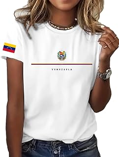 Women's Free Venezuela Shirt U.S. Hands Off Venezuela Shirts Crew Neck