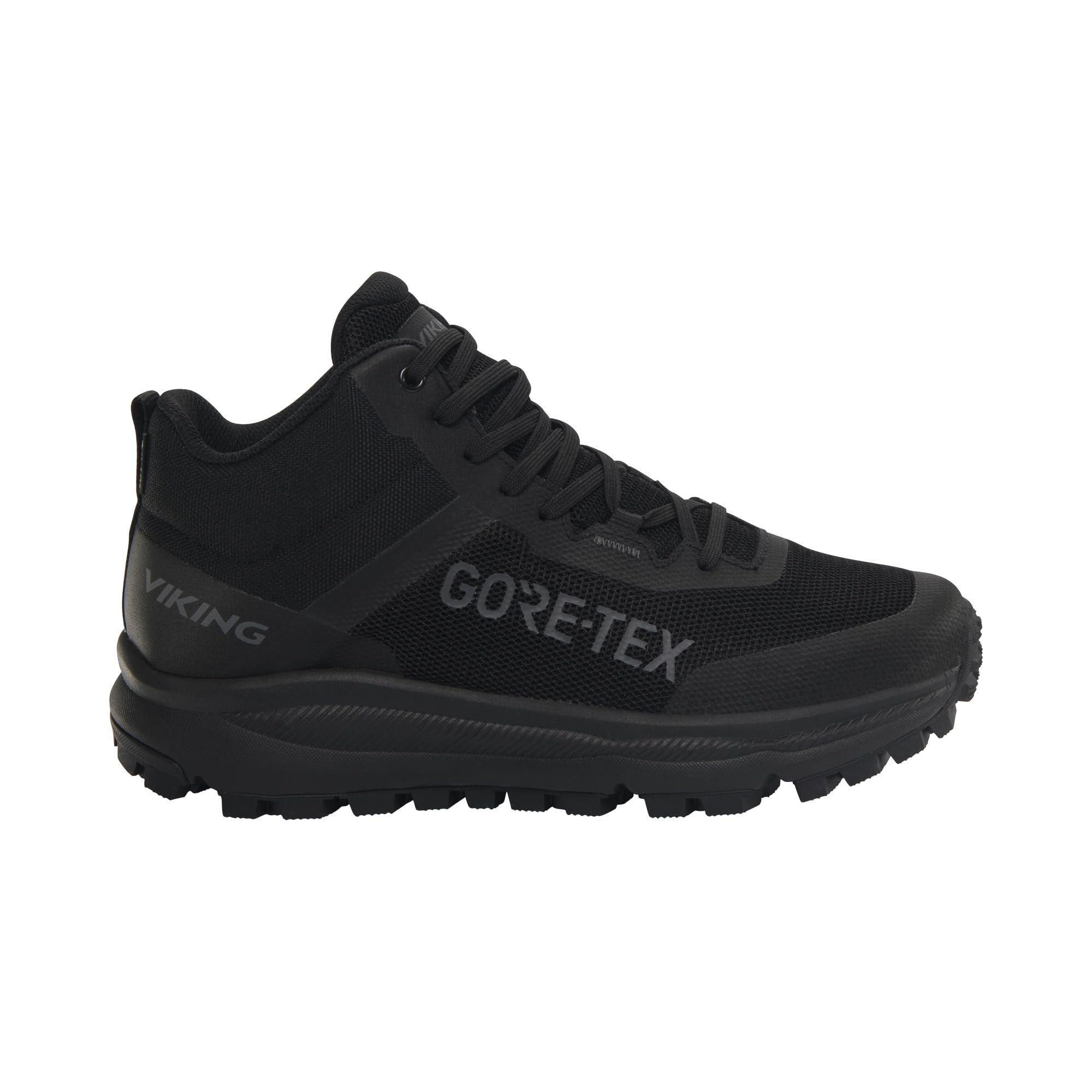 Viking Stride Spikes Mid Warm GTX M, Black, 12.5 UK