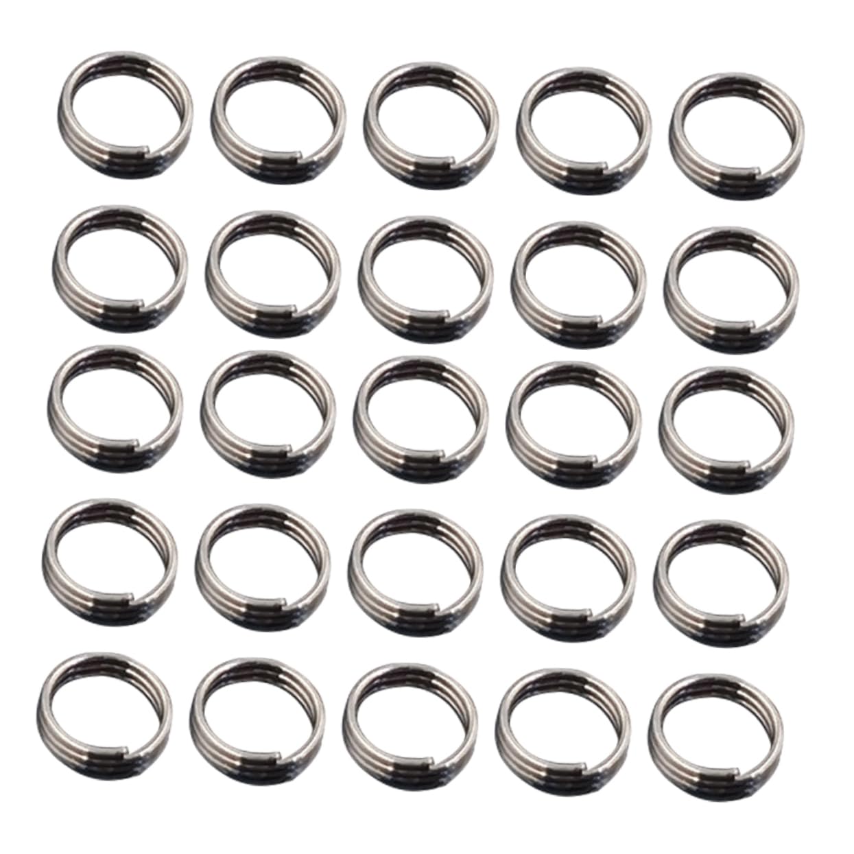INOOMP Shafts Replacement 100pcs o Shape Rings Metal Flight Ring for Repointing Tool Pole Rings Setup Long-Lasting