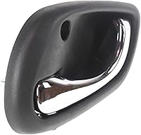 Vista 3 de Garage-Pro Manija interior de puerta delantera compatible con SUZUKI ESTEEM 1995-2002 / XL-7 2002-2006 LH cromo palanca carcasa gris (= trasera)