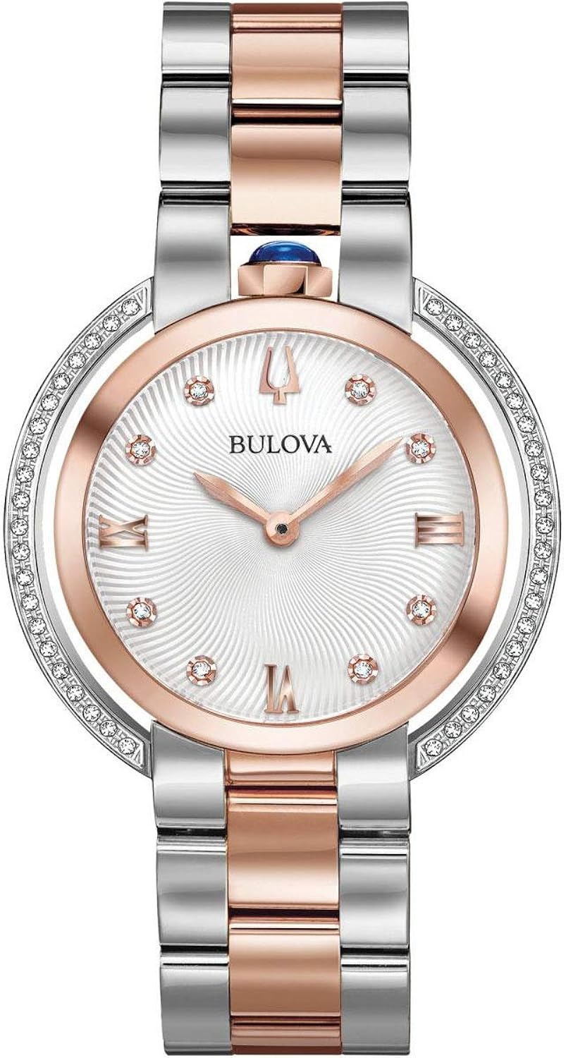 Orologio Analogico Quarzo Donna con Cinturino in Acciaio Inox 98R247