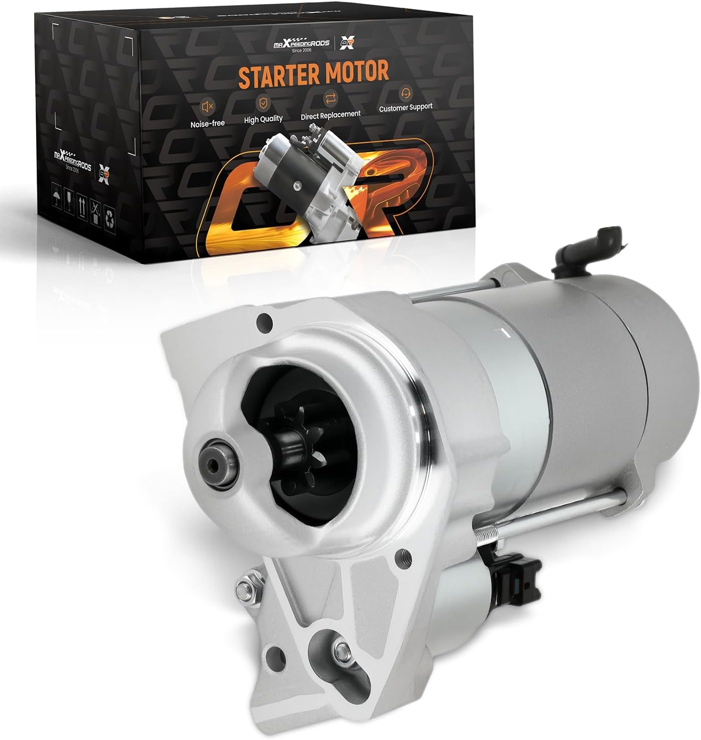 maXpeedingrods Starter Motor for Lexus LX570 and Toyota V8 5.7L (2007–2011)