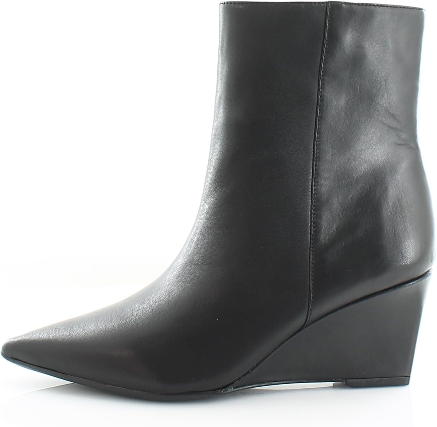 Naturalizer Women's Dario Ankle Boot Black Leather 6 W