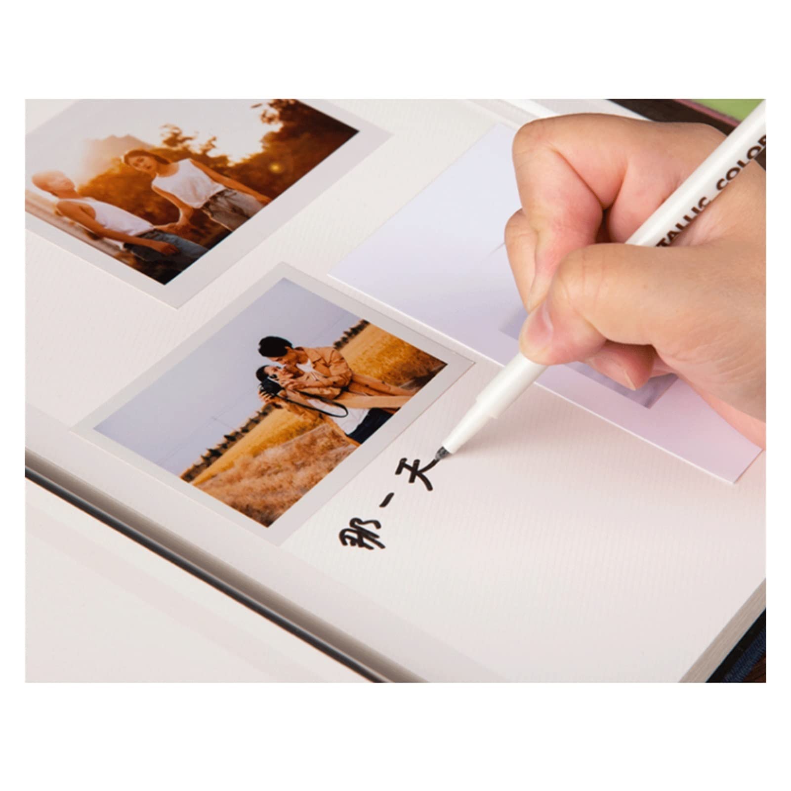 Album Fotografico Fai da te Album fatti a mano Souvenir Album Foto Autoadesivo Autoadesivo Creativo Girl Heart Fatti in casa regalo di compleanno album di compleanno Album foto ( Color : 20 sheets/bla