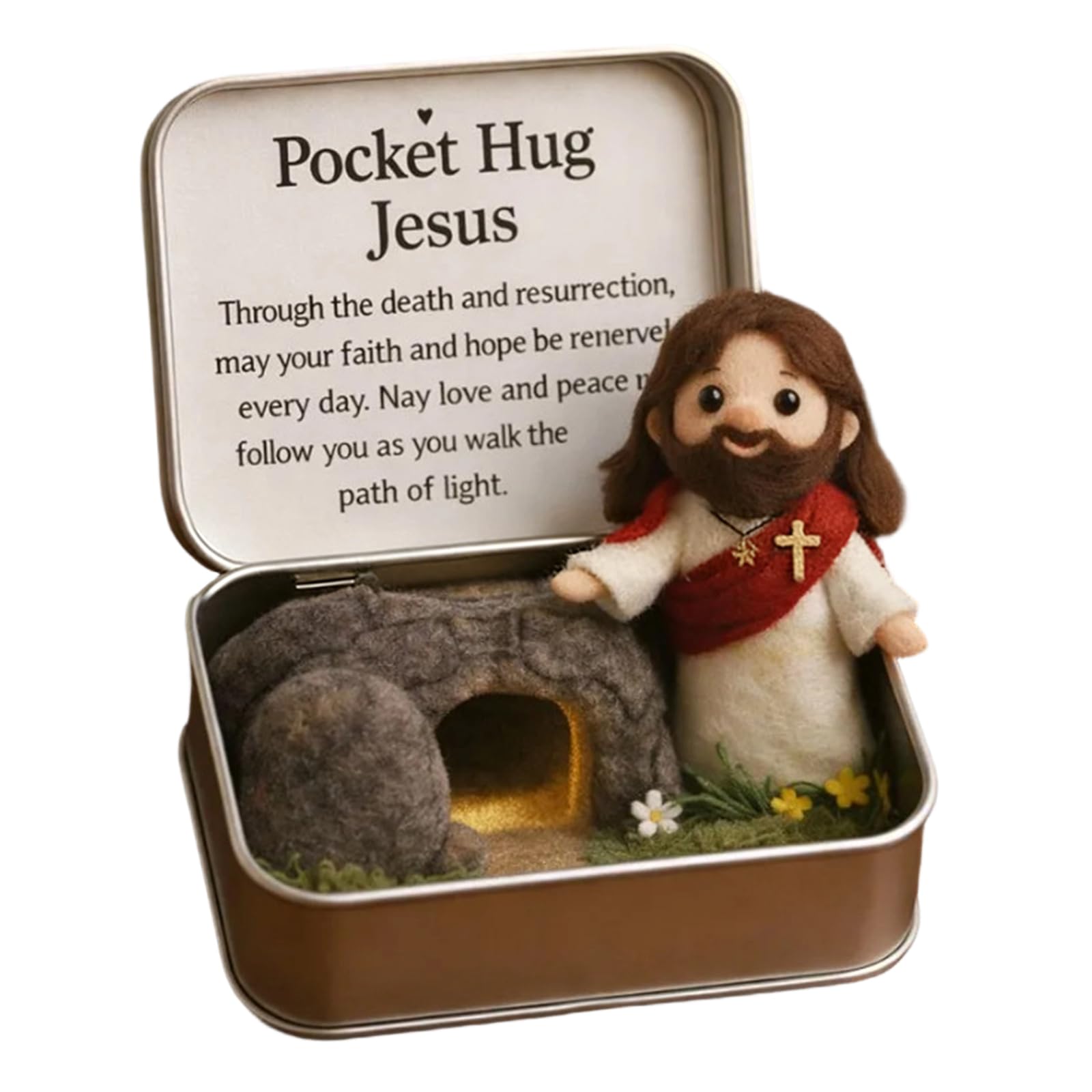 Hsioluted Rabbits Hugging Box Lovely Easter Decoration Holds Eggs and Small Gifts Easter Rabbits Hug Box