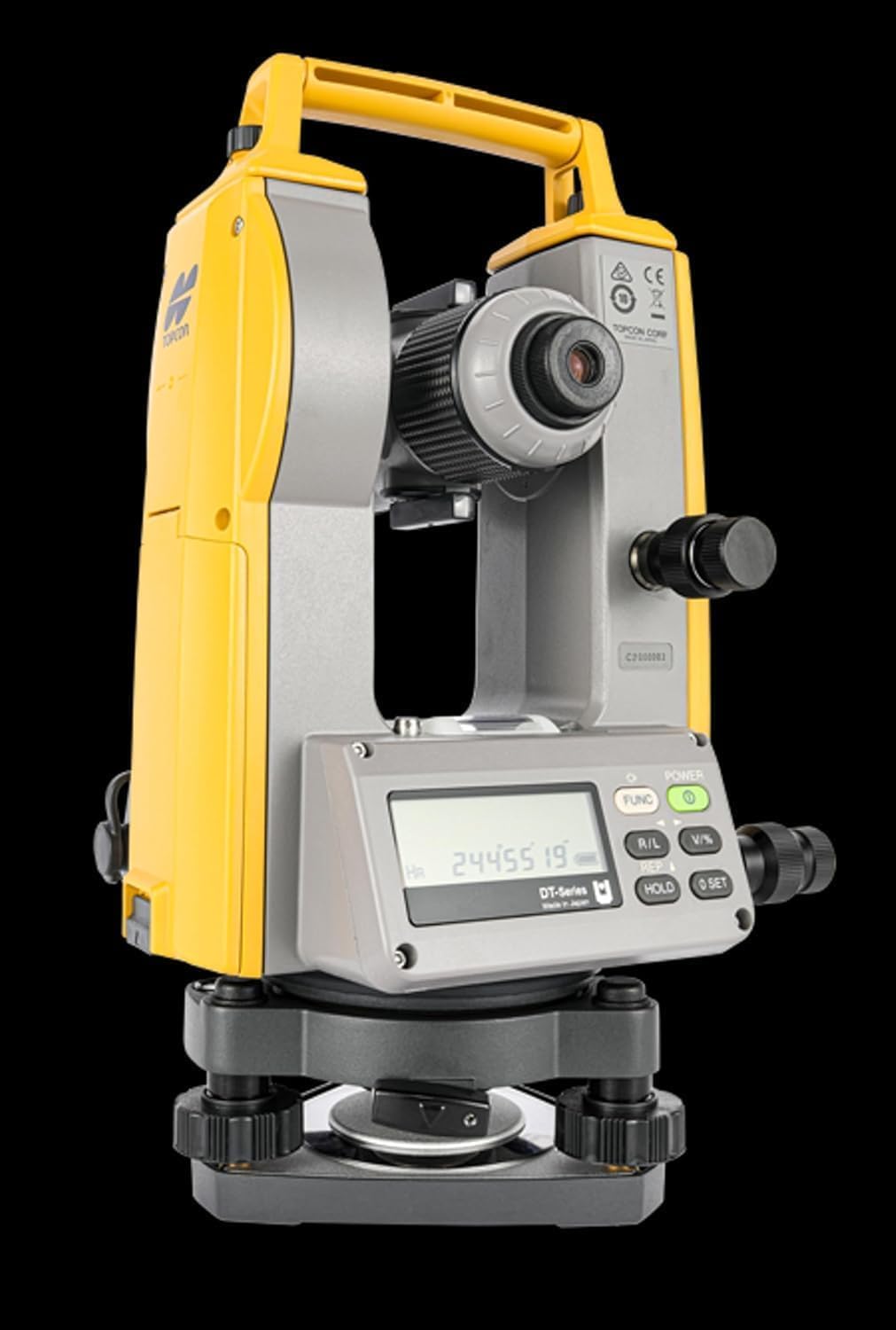 9-Inch Digital Theodolite with Optical Plummet and Carrying Case