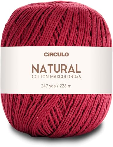 Barbante Círculo Nº 6 Barroco Maxcolor - Marsala