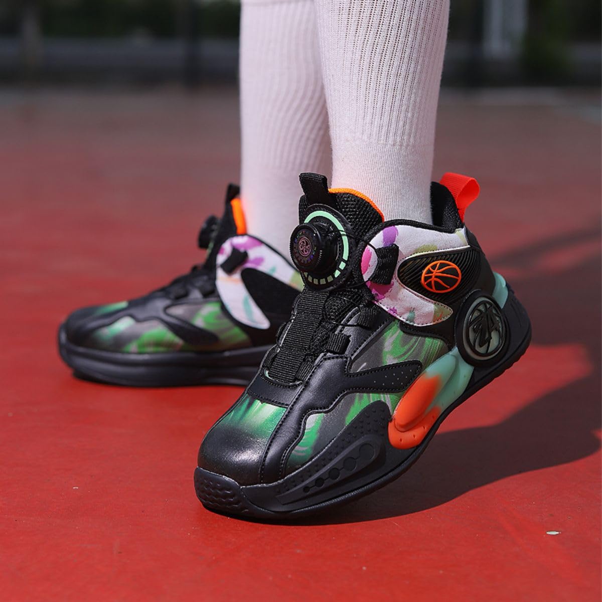 Scarpe da Basket per Bambini Scarpe da Basket per Ragazzi Scarpe da Basket per Ragazze Scarpe Sportive per Bambini Scarpe da Corsa Atletiche