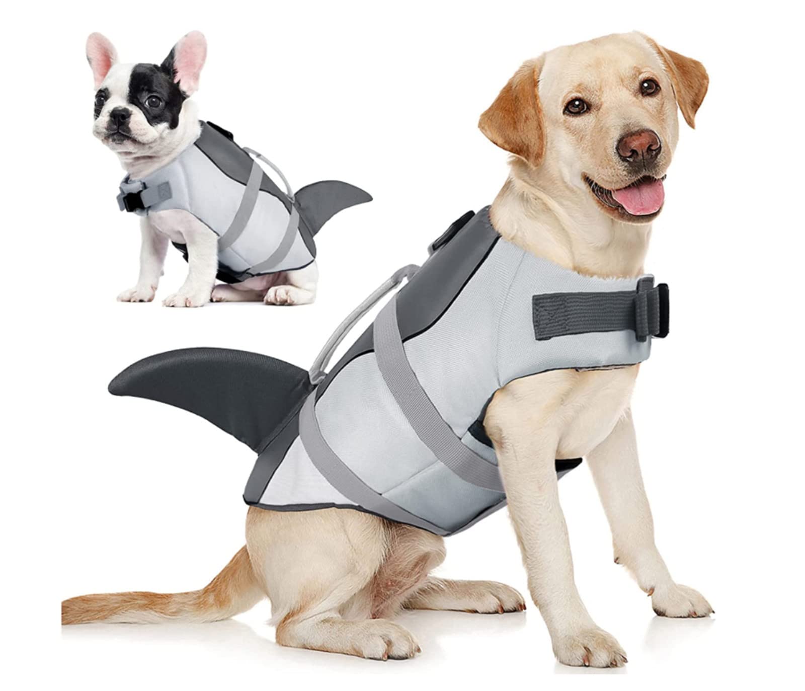 Amazon | 犬 ライフジャケット サメ 小型犬 中型犬 大型犬向け