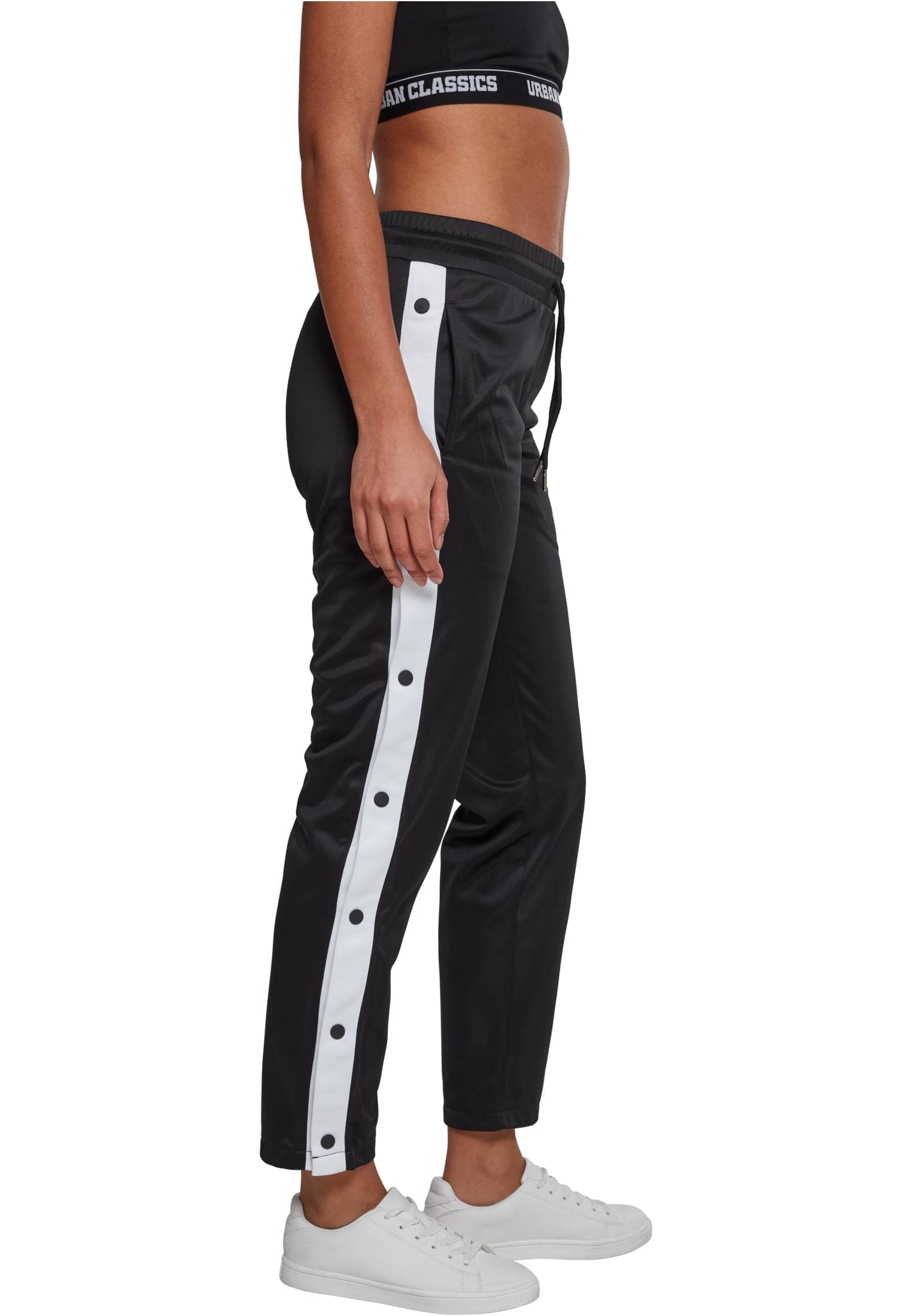Urban Classics Damen Ladies Button Up Track Pants