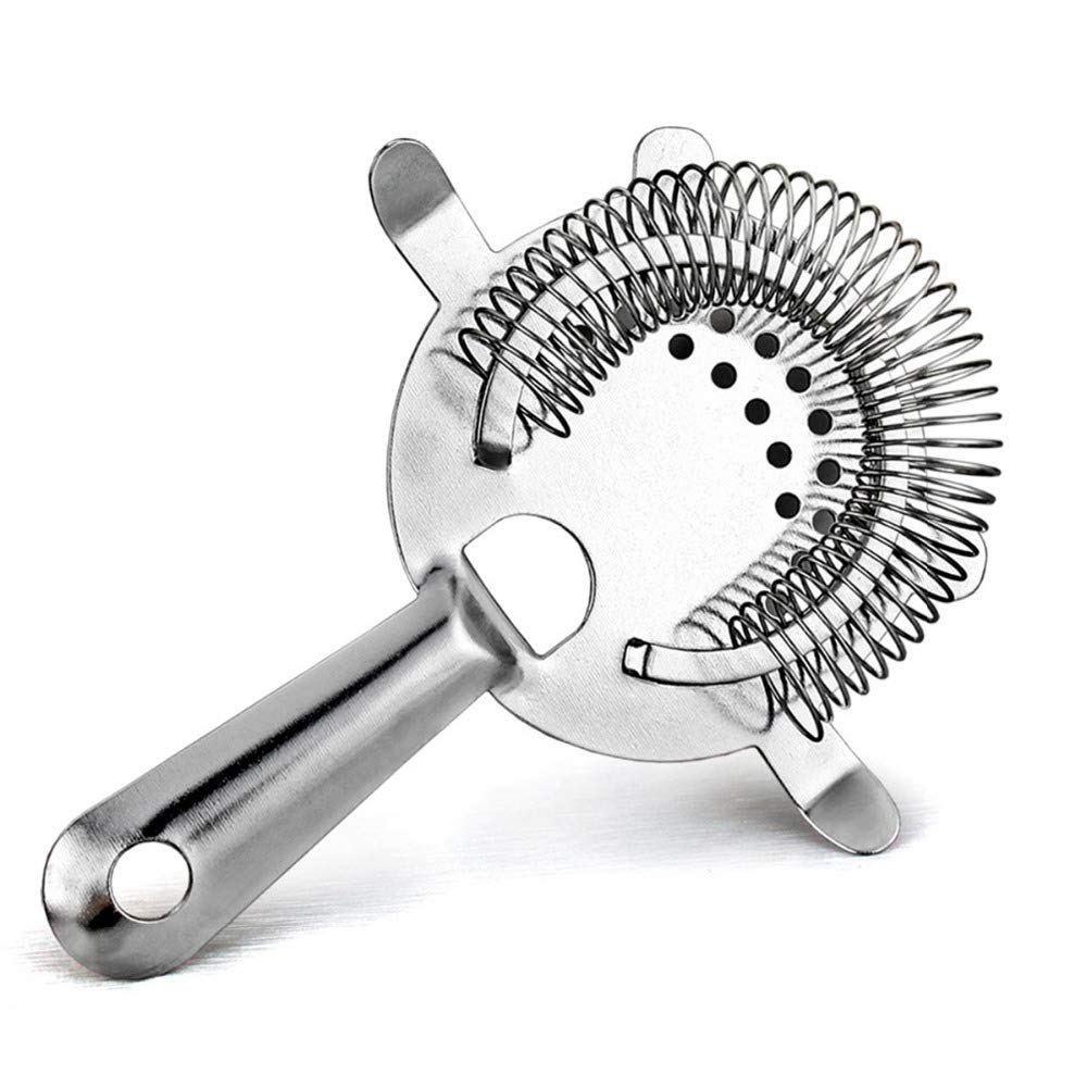 NJ Heathrow Strainer, Stainless Steel Bar Strainer, Cocktail Strainer