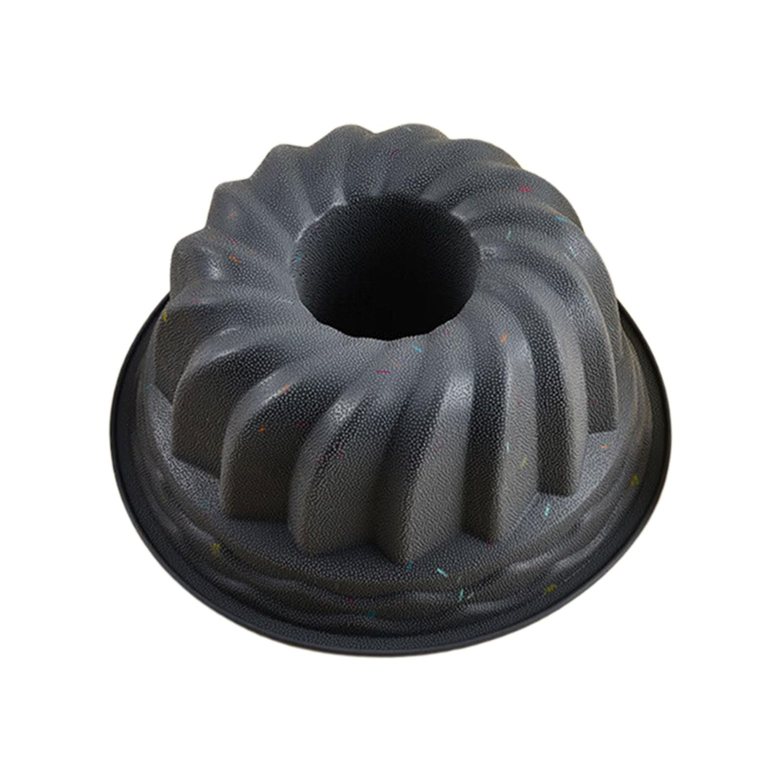 Tsophreniq Grey Portable Round Cake With Decorative Border For Any Occasion Nonstick Baking Cast
