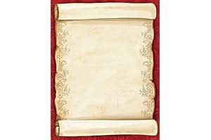Great Papers! Christmas Scroll Letterhead Paper and Envelopes, 80 Count, 11" x 8.5"