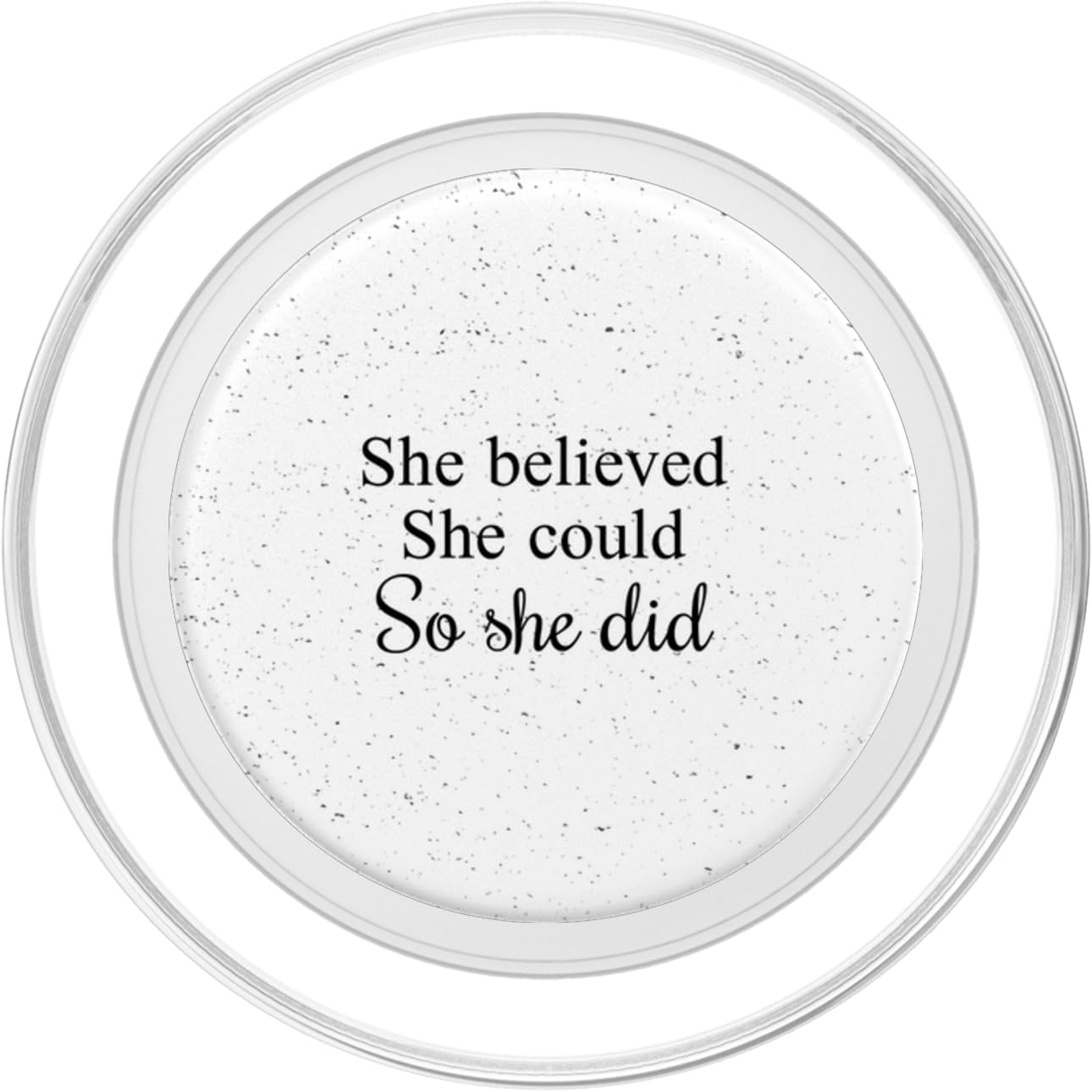 She Believed She Could So She Did Girl Boss PopSocket PopSockets MagSafe PopGrip for iPhone