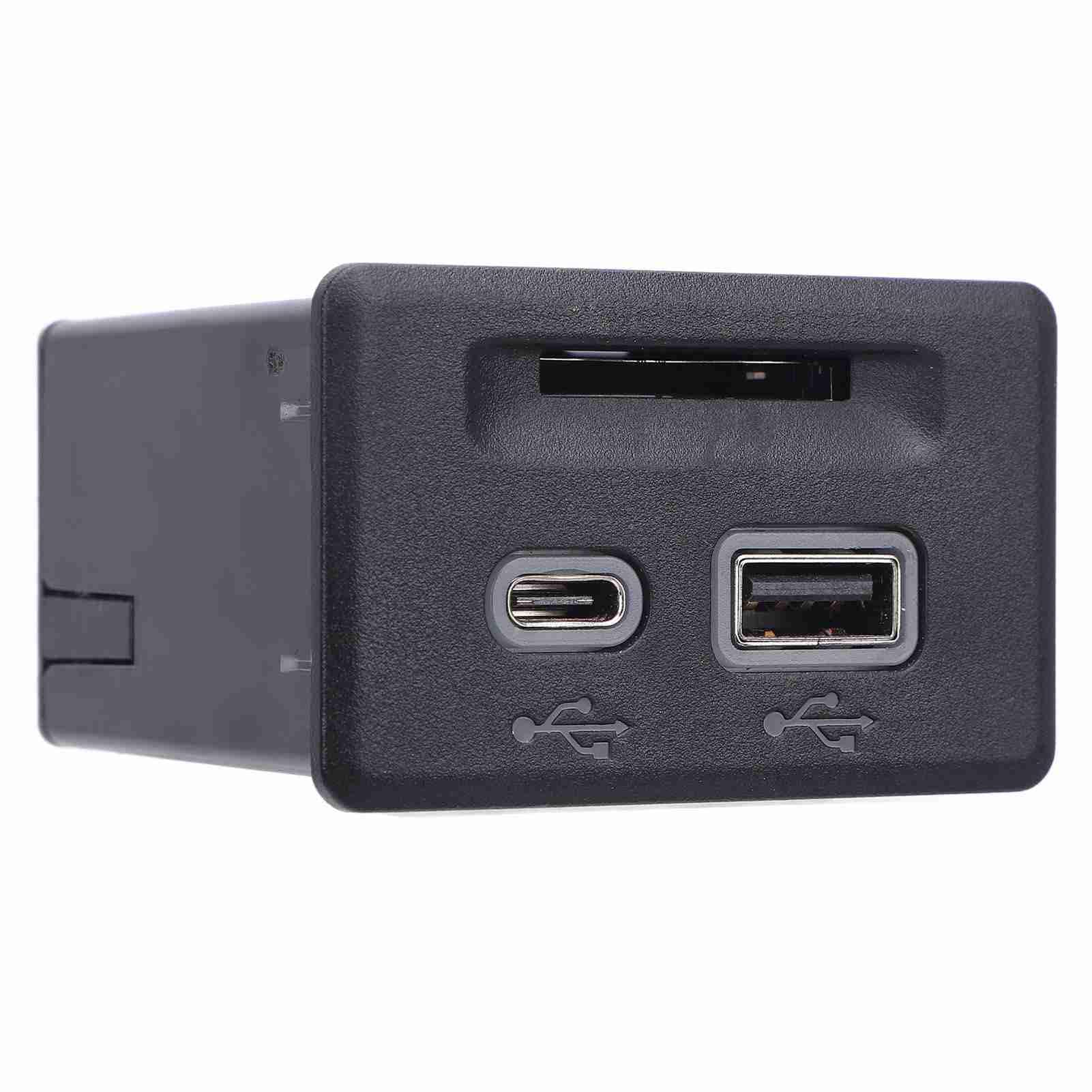Conector USB de Consola Adaptador de Conector Auxiliar Diseño Duradero Plug and Play para CT6 XT4 XT6 XTS para una Fácil Conexión de Dispositivos
