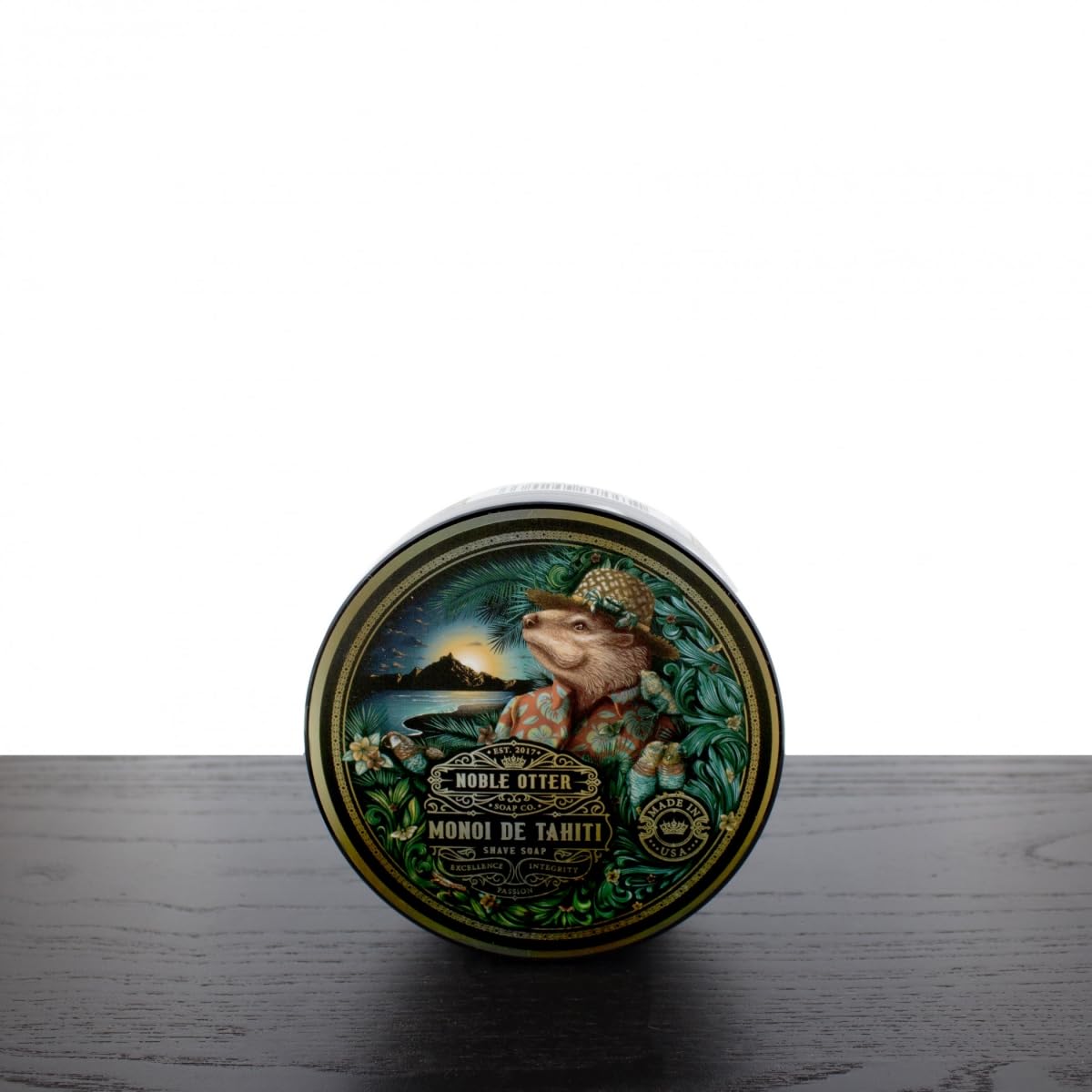 Noble Otter Shaving Soap, Monoi de Tahiti